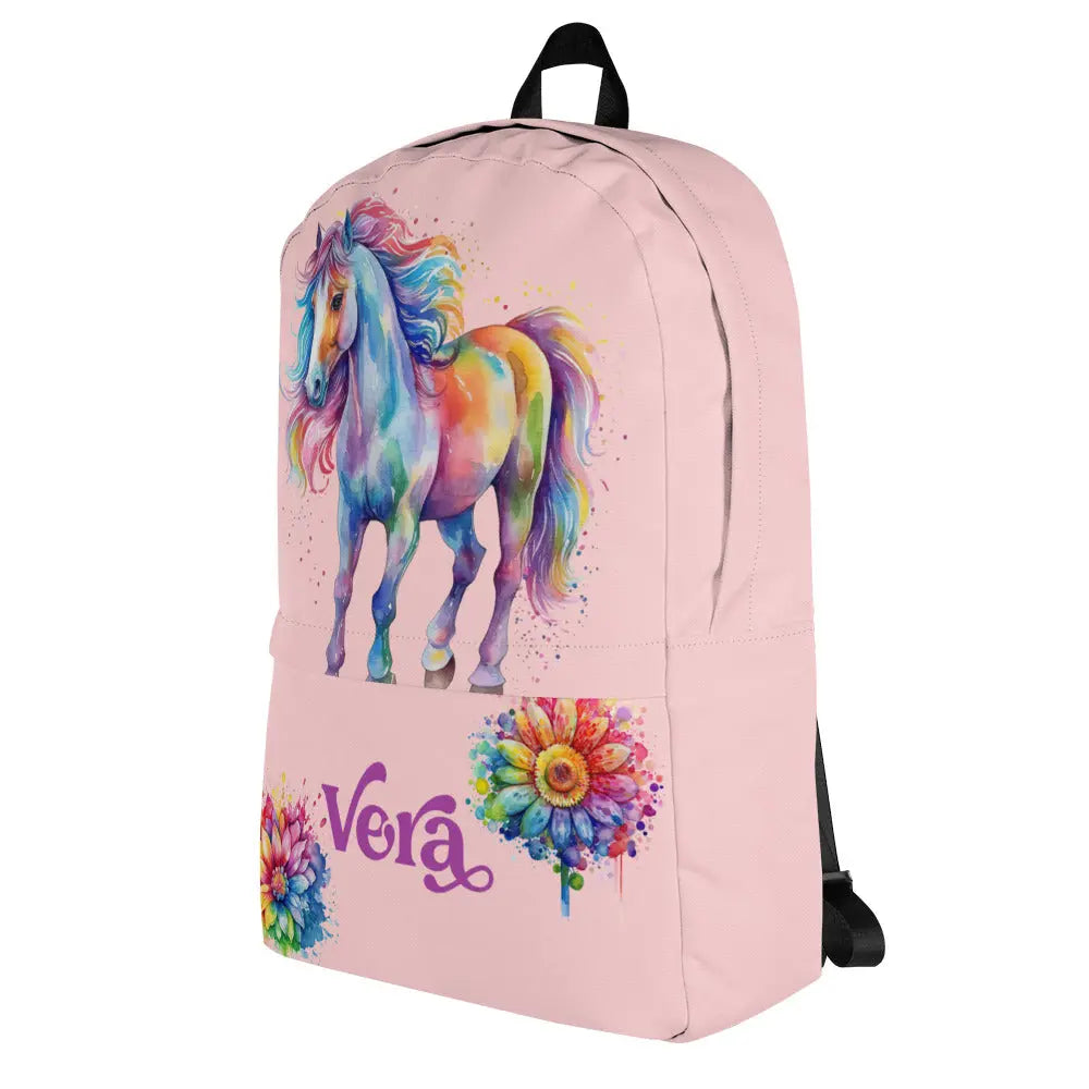 Vera Rainbow Horse Backpack Amazing Faith Designs