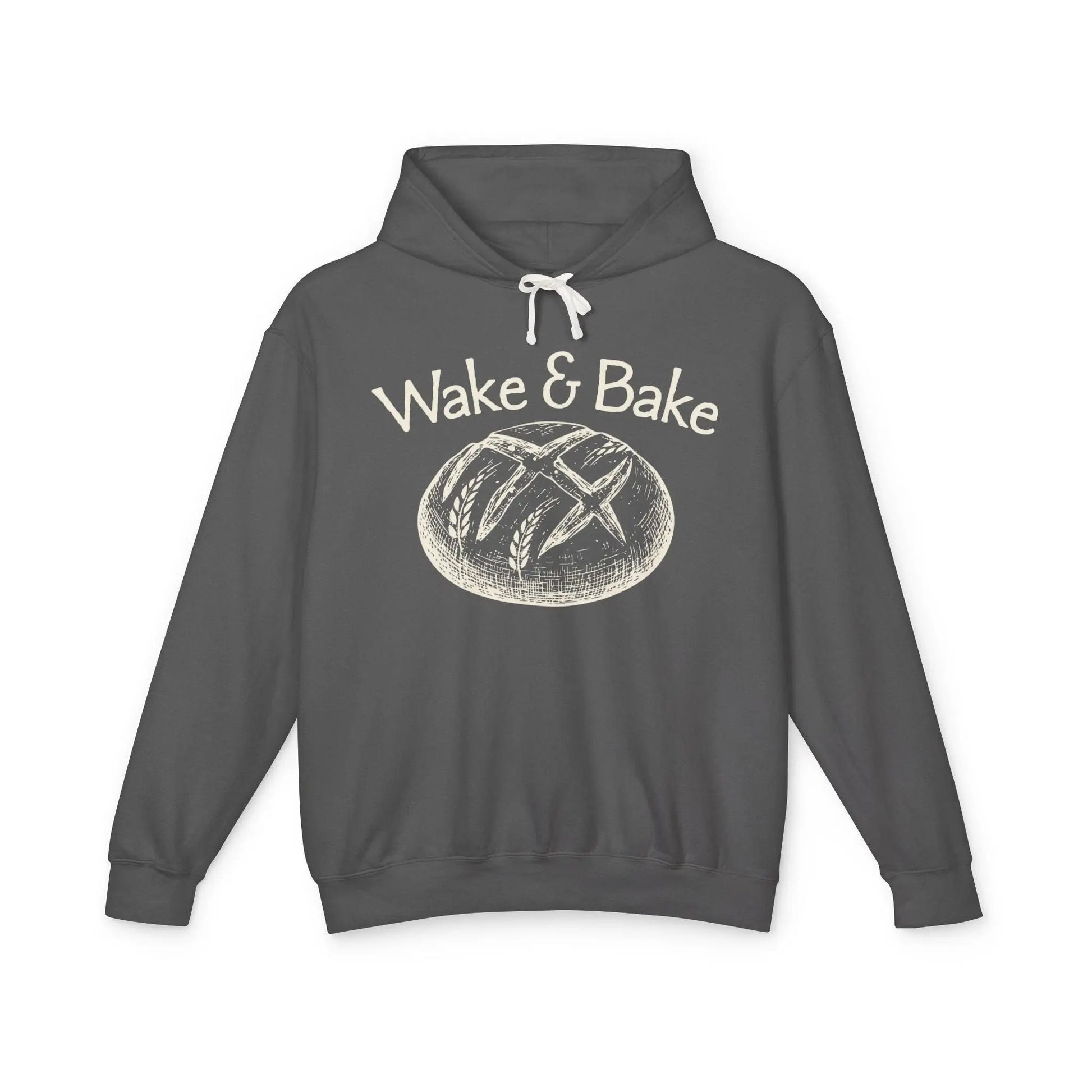 Wake and Bake Unisex Lightweight Hoodie Printify