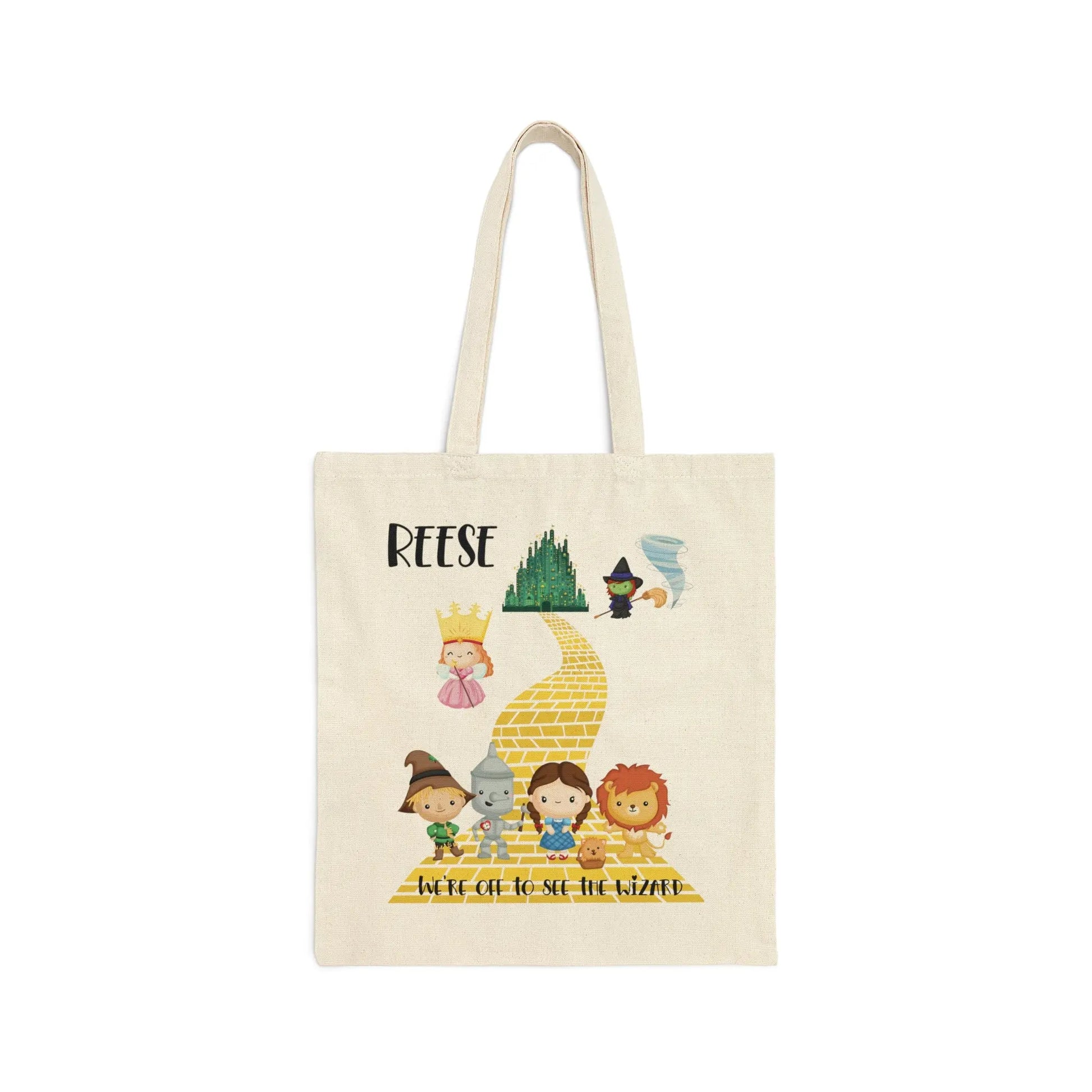 Wizard of Oz Trick or Treat Canvas Tote Bag - Amazing Faith Designs