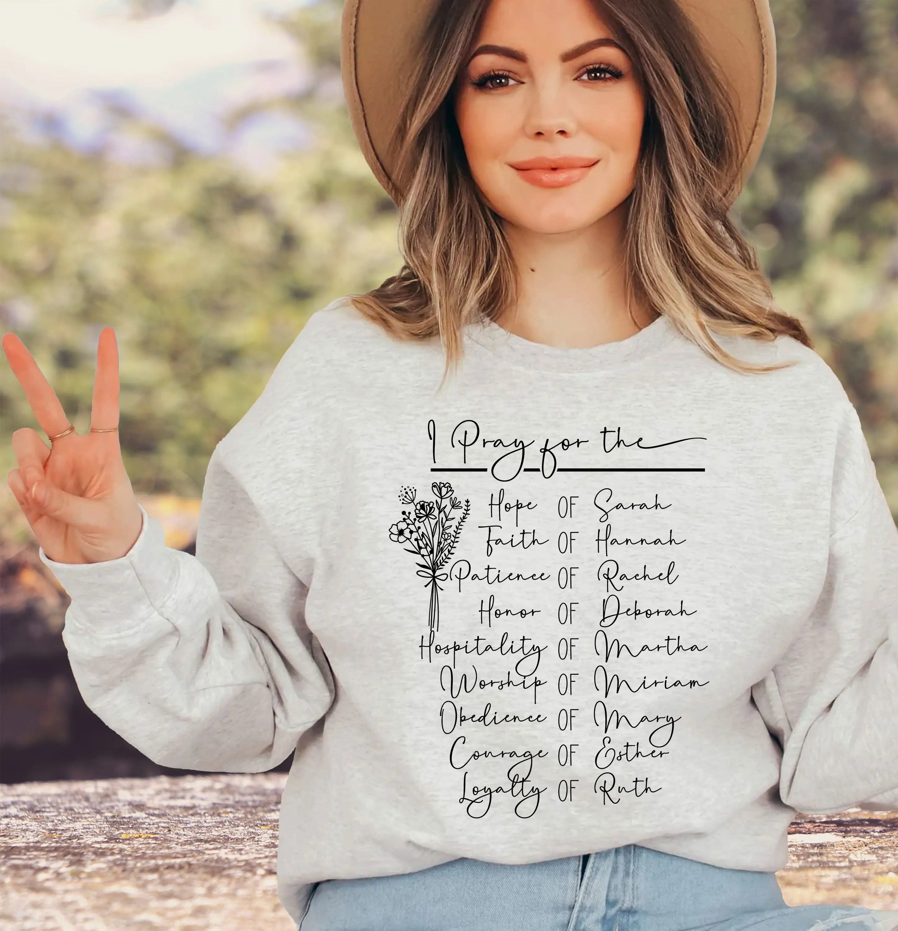 Women's cheap christian sweatshirts