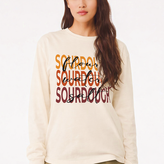 Autumn Sourdough Long Sleeve Tee - Amazing Faith Designs