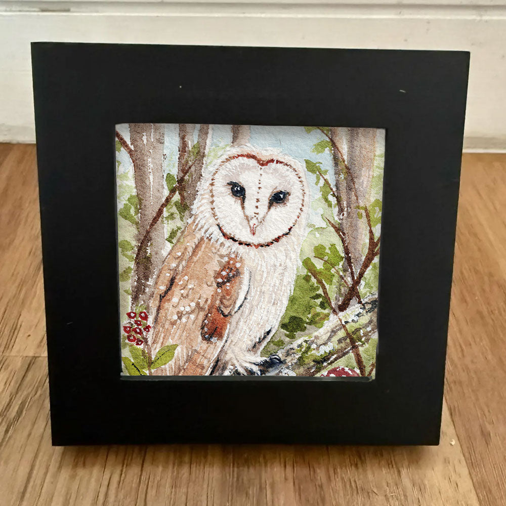 Mini Framed Watercolor Fine Art Print