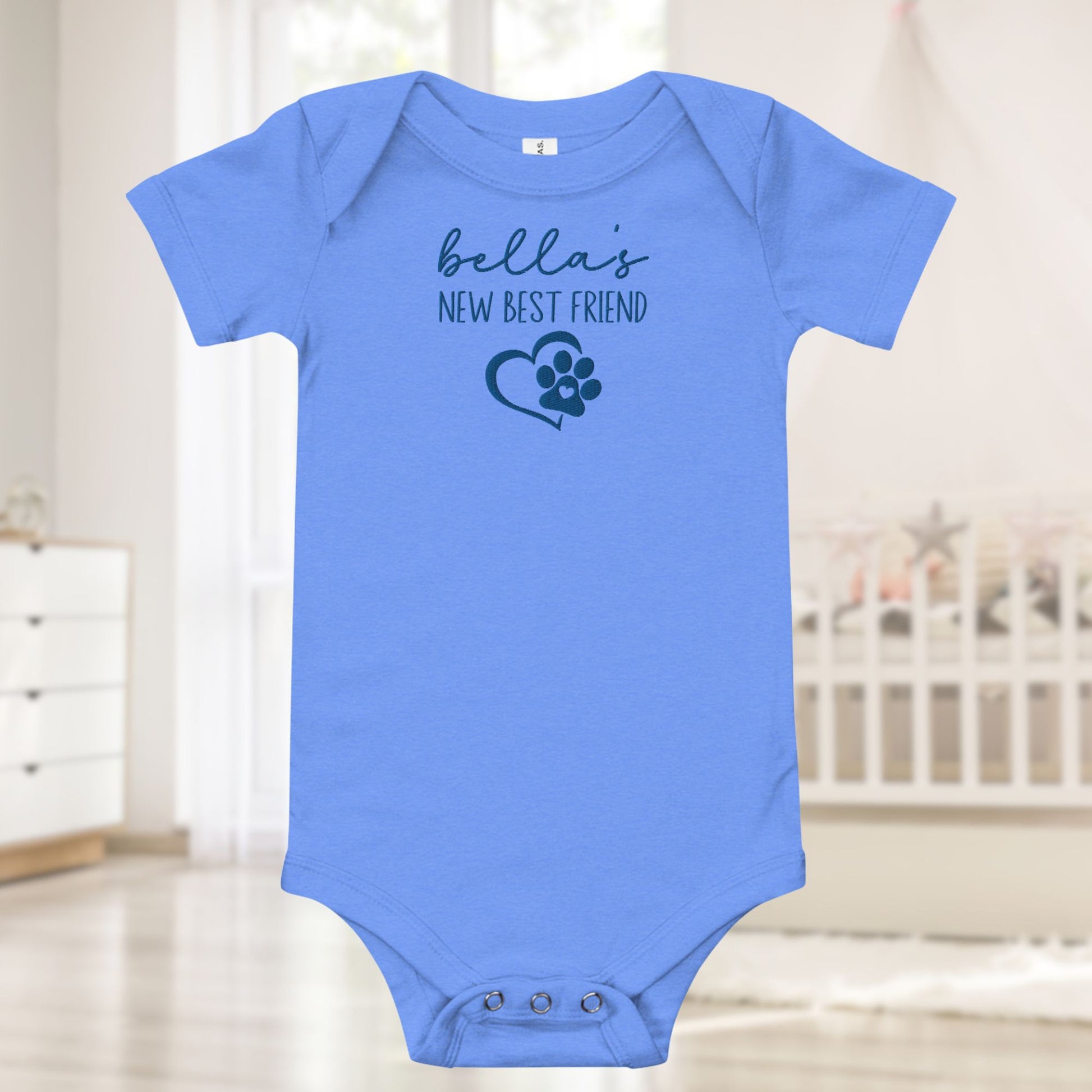 Baby's Best Friend Dog Paw Baby Onesie - Amazing Faith Designs