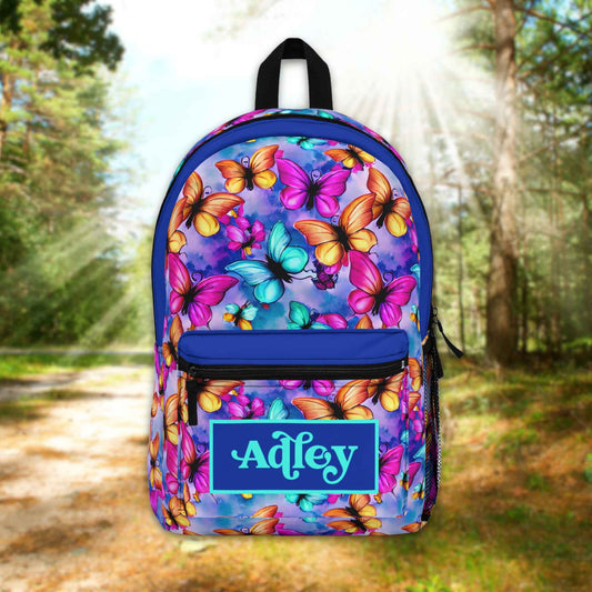 Butterfly Personalized Backpack - Amazing Faith Designs