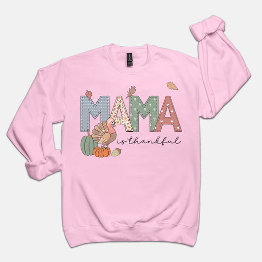 Thanksgiving Mama Matching Sweatshirt - Amazing Faith Designs