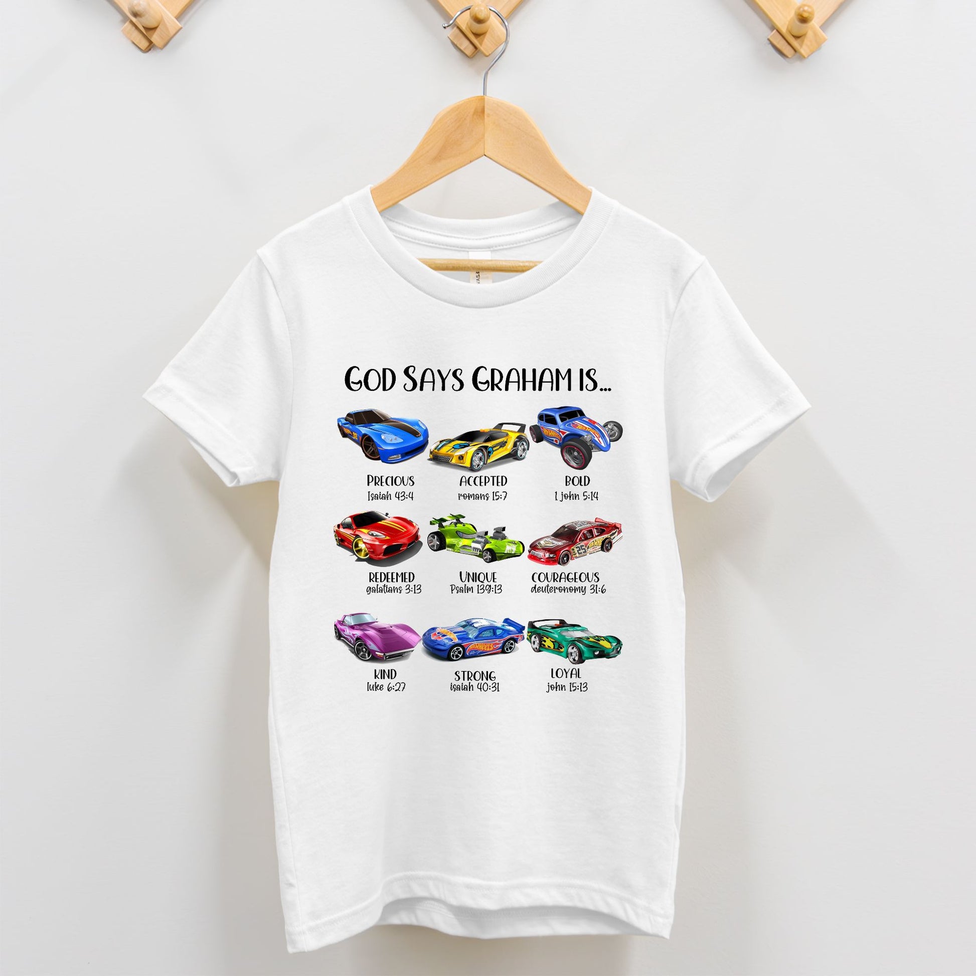 Cars Christian Toddler Shirt - Amazing Faith Designs