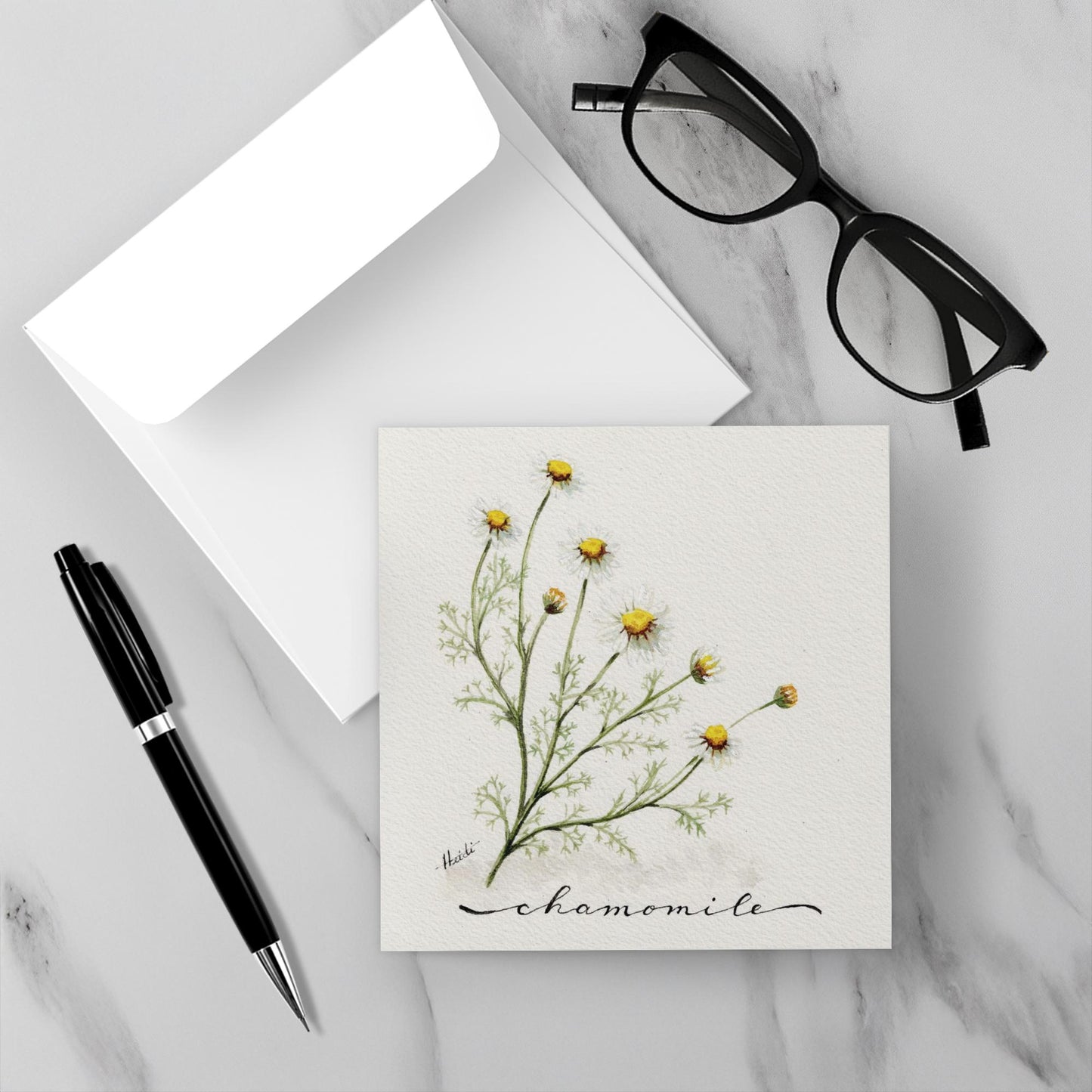 Herb Garden Botanical Note Cards