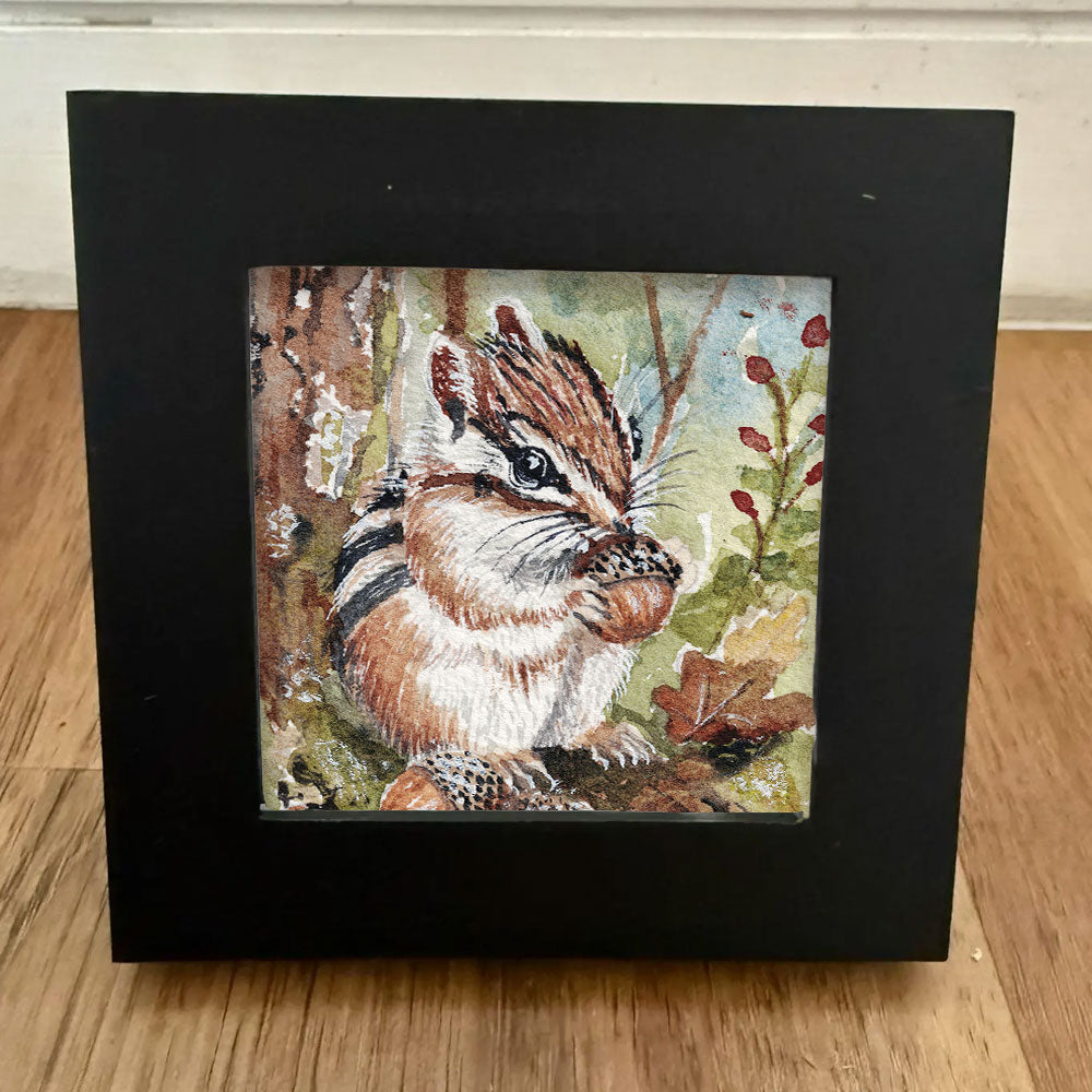 Mini Framed Watercolor Fine Art Print