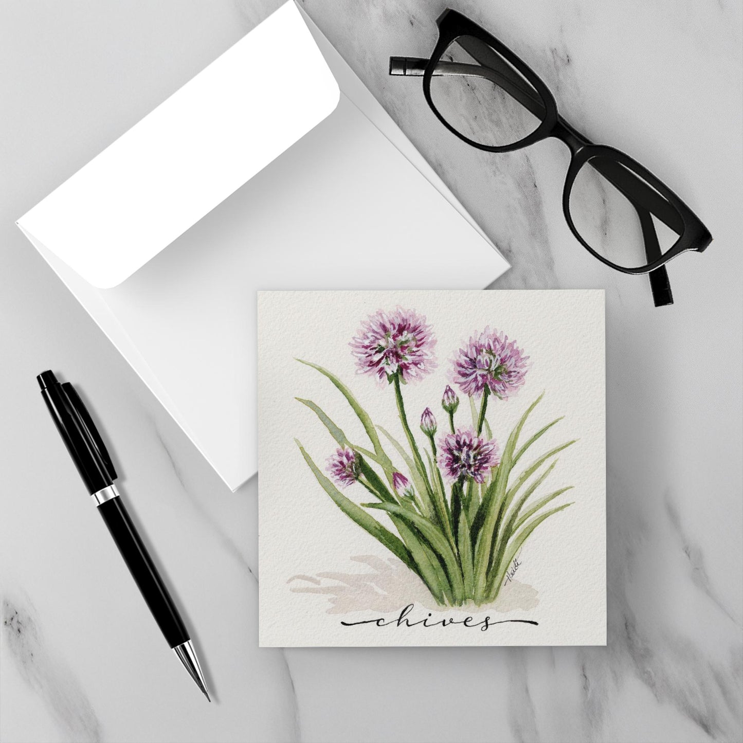 Herb Garden Botanical Note Cards