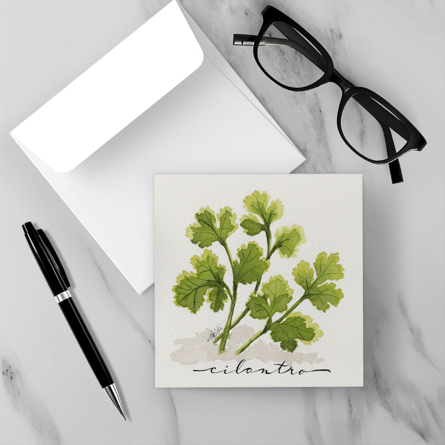 Herb Garden Botanical Note Cards