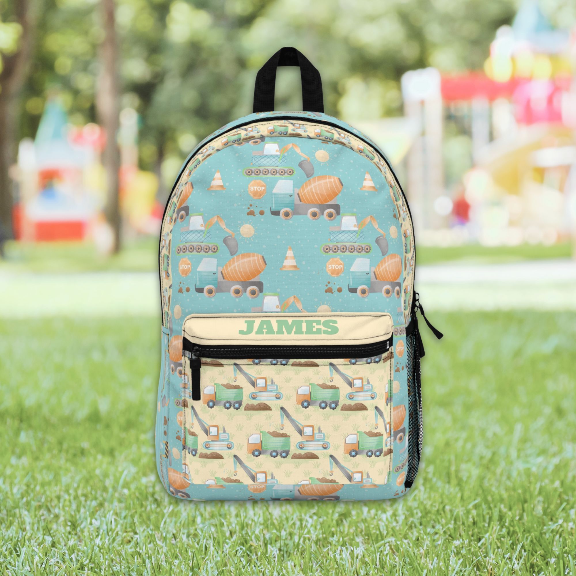 Constructuiion Backpack Construction Personalized Backpack