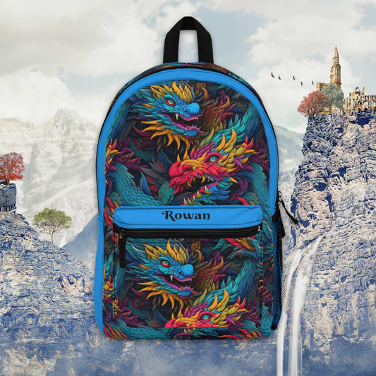 Dragon Personalized Backpack - Amazing Faith Designs