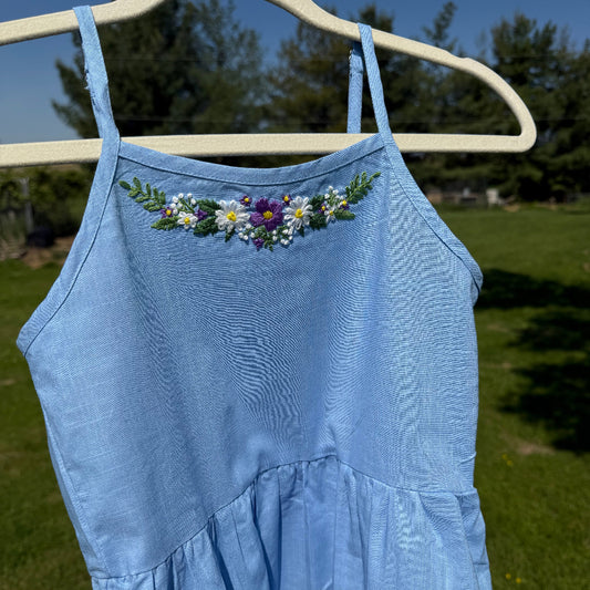 Hand Embroidered Sundress - Amazing Faith Designs