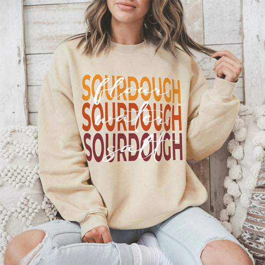 Sourdough Fall Unisex Heavy Blend™ Crewneck Sweatshirt - Amazing Faith Designs