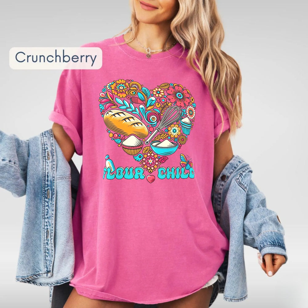 Flour Child Sourdough Retro Unisex Shirt - Amazing Faith Designs