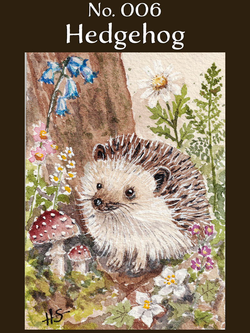 Tiny Painting Tuesday Original Watercolor ACEO
