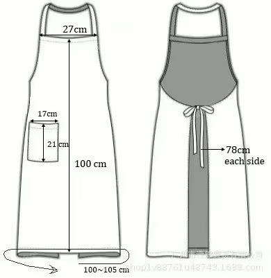 Hand Embroidered Linen Apron - Daily Bread - Amazing Faith Designs