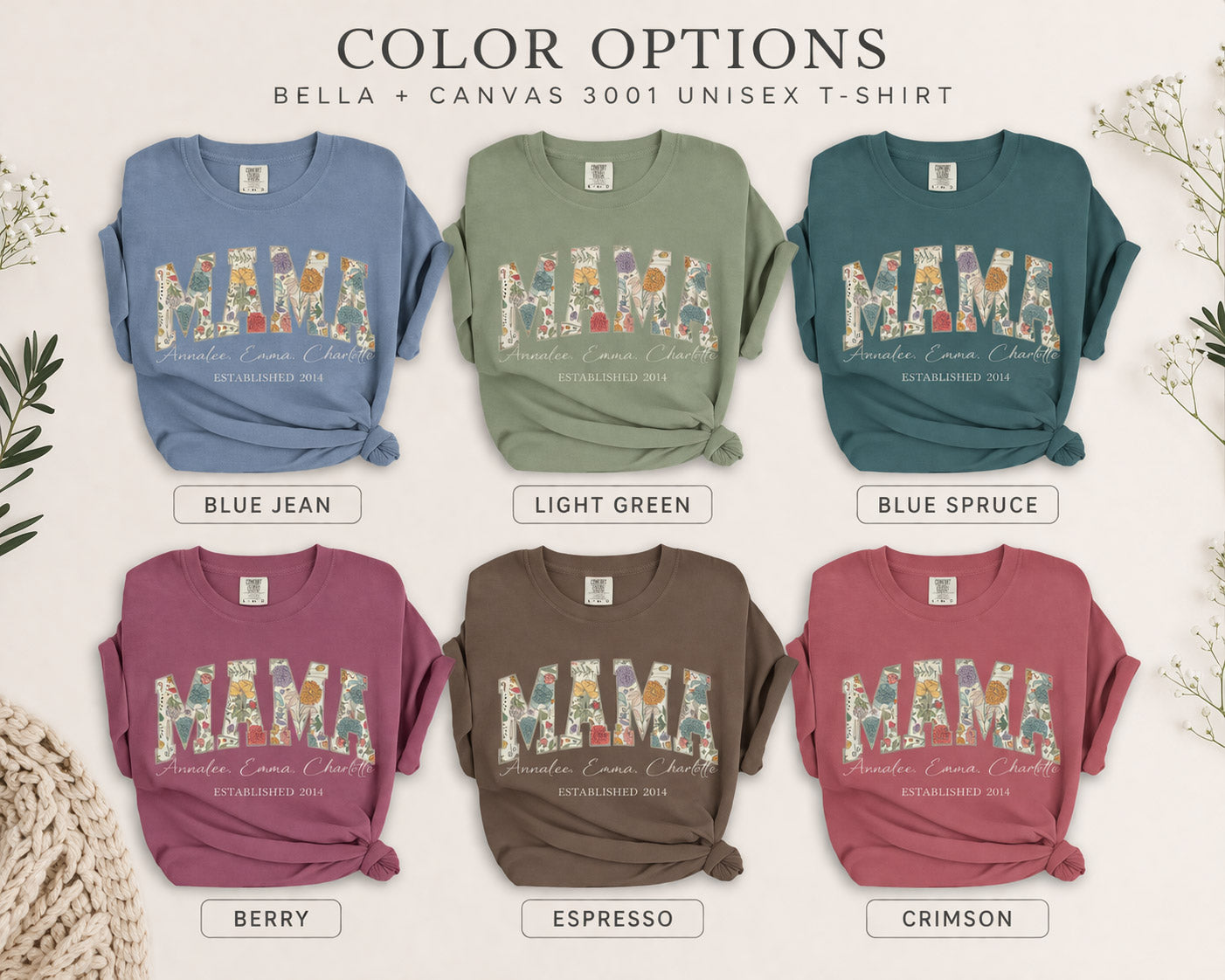 Personalized Mom and Grandma Shirt - Amazing Faith Designs