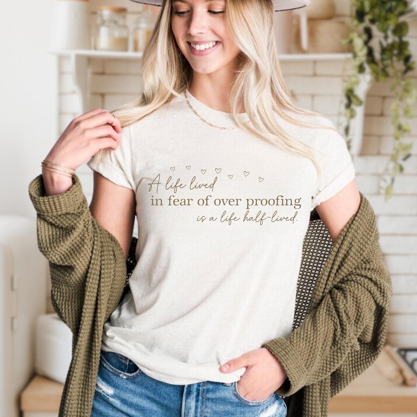 Sourdough Baking Quote Short sleeve t-shirt - Amazing Faith Designs