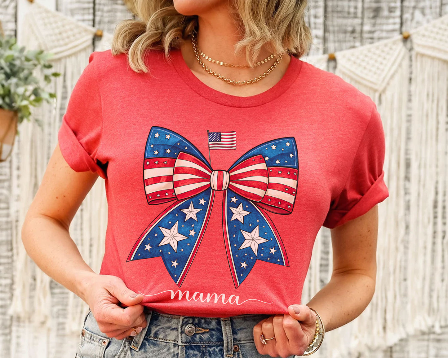 Mama and Me Bow Matching Shirt - Amazing Faith Designs