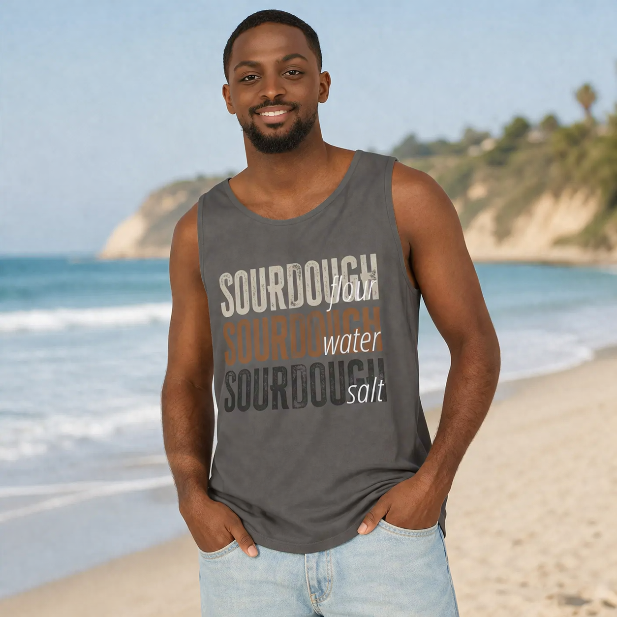 Sourdough Flour Water Salt Tank Top - Amazing Faith Designs