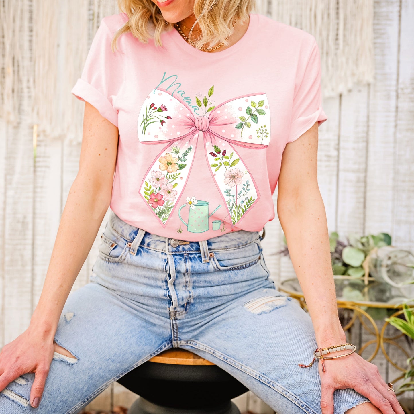 Mama and Me Bow Matching Shirt - Amazing Faith Designs