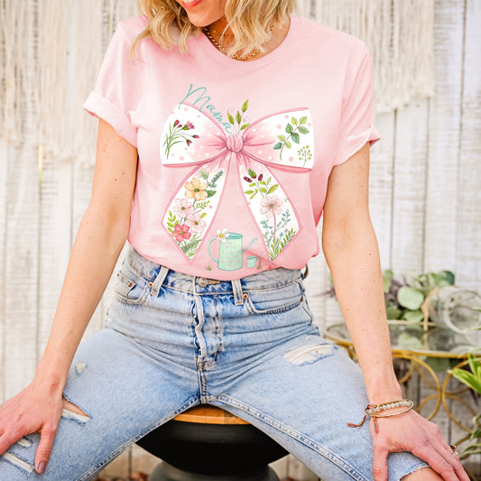 Mama and Me Bow Matching Shirt - Amazing Faith Designs