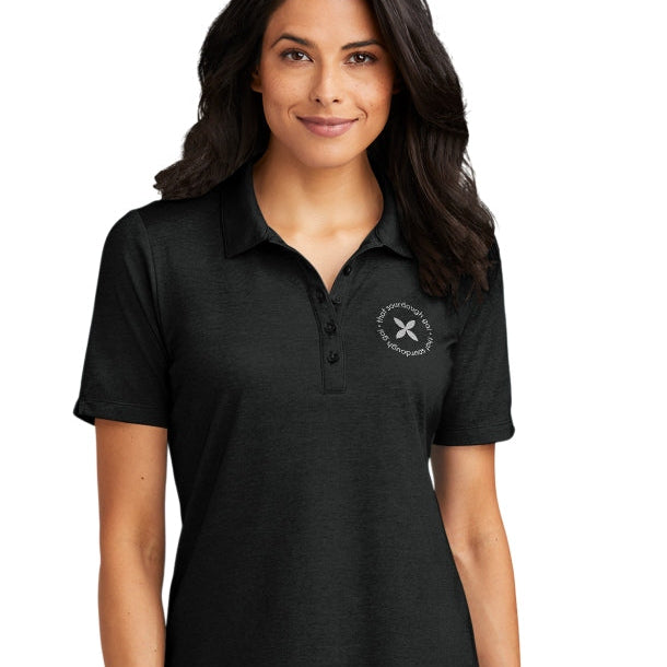 Embroidered 'That Sourdough Gal' Custom Logo Polo - Amazing Faith Designs