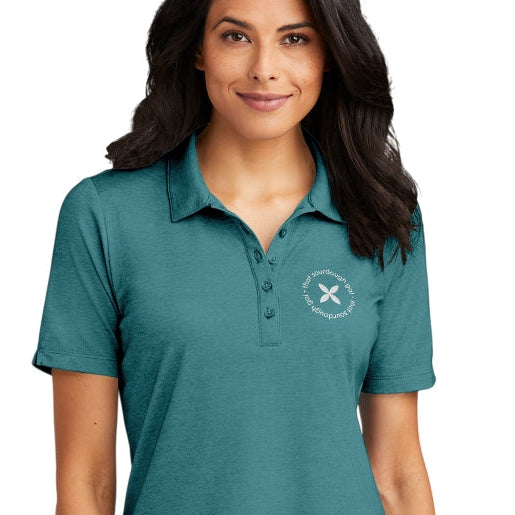 Embroidered 'That Sourdough Gal' Custom Logo Polo - Amazing Faith Designs