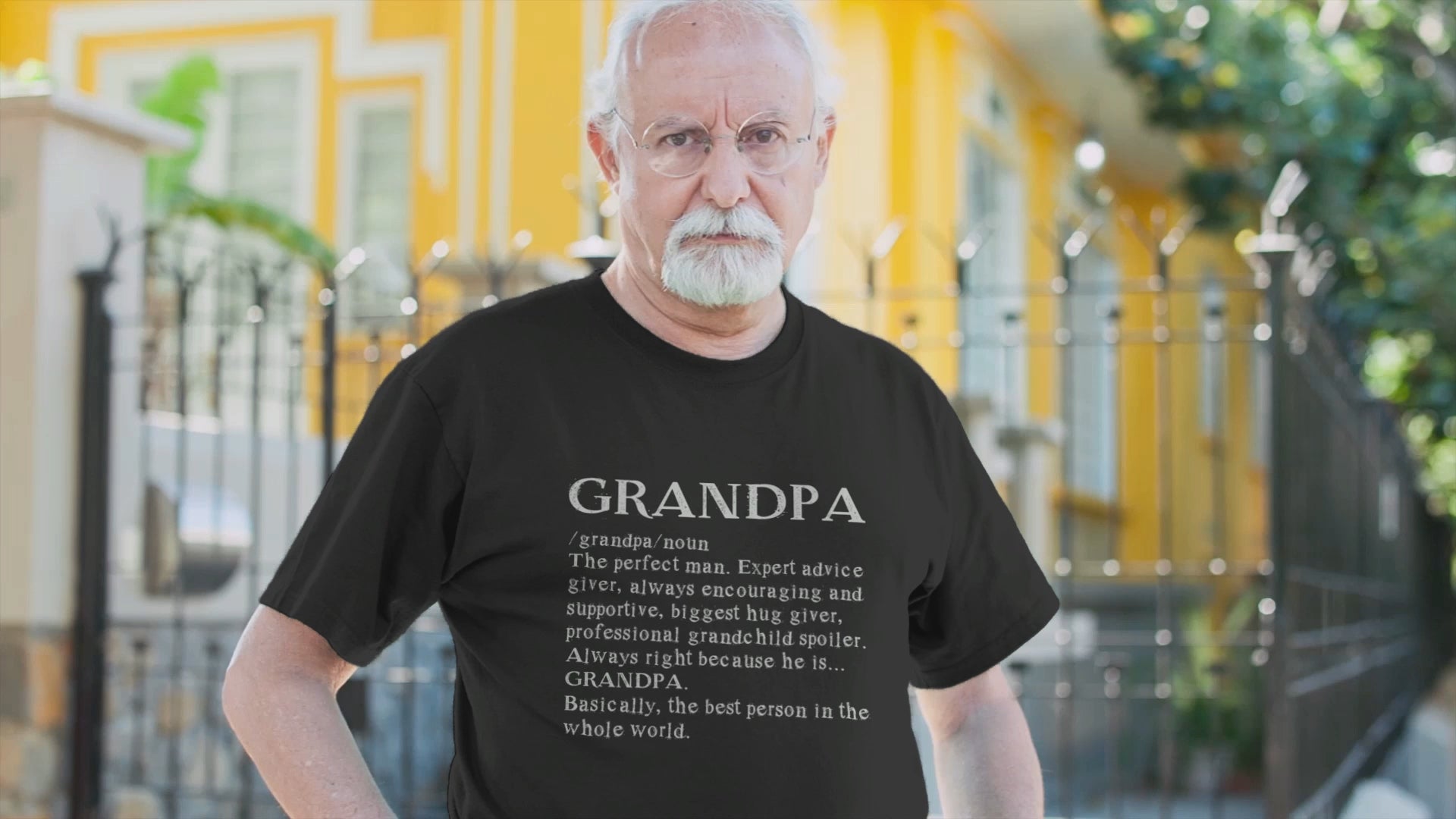 Grandpa Men's Christian T-Shirt, Grandpa Shirt Heather Red / L