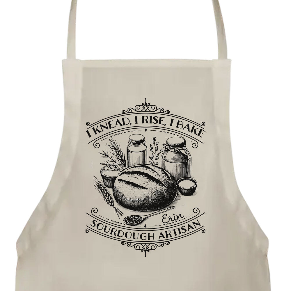 Sourdough Artisan Personalized Apron - Amazing Faith Designs