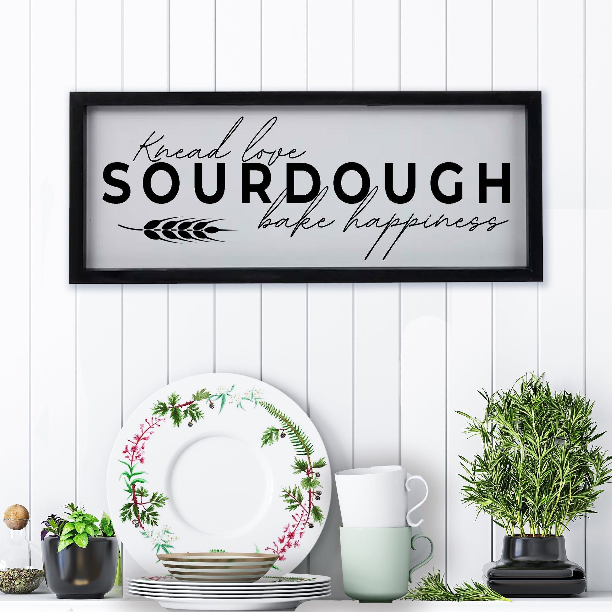 Sourdough Farmhouse Wood Sign - Amazing Faith Designs