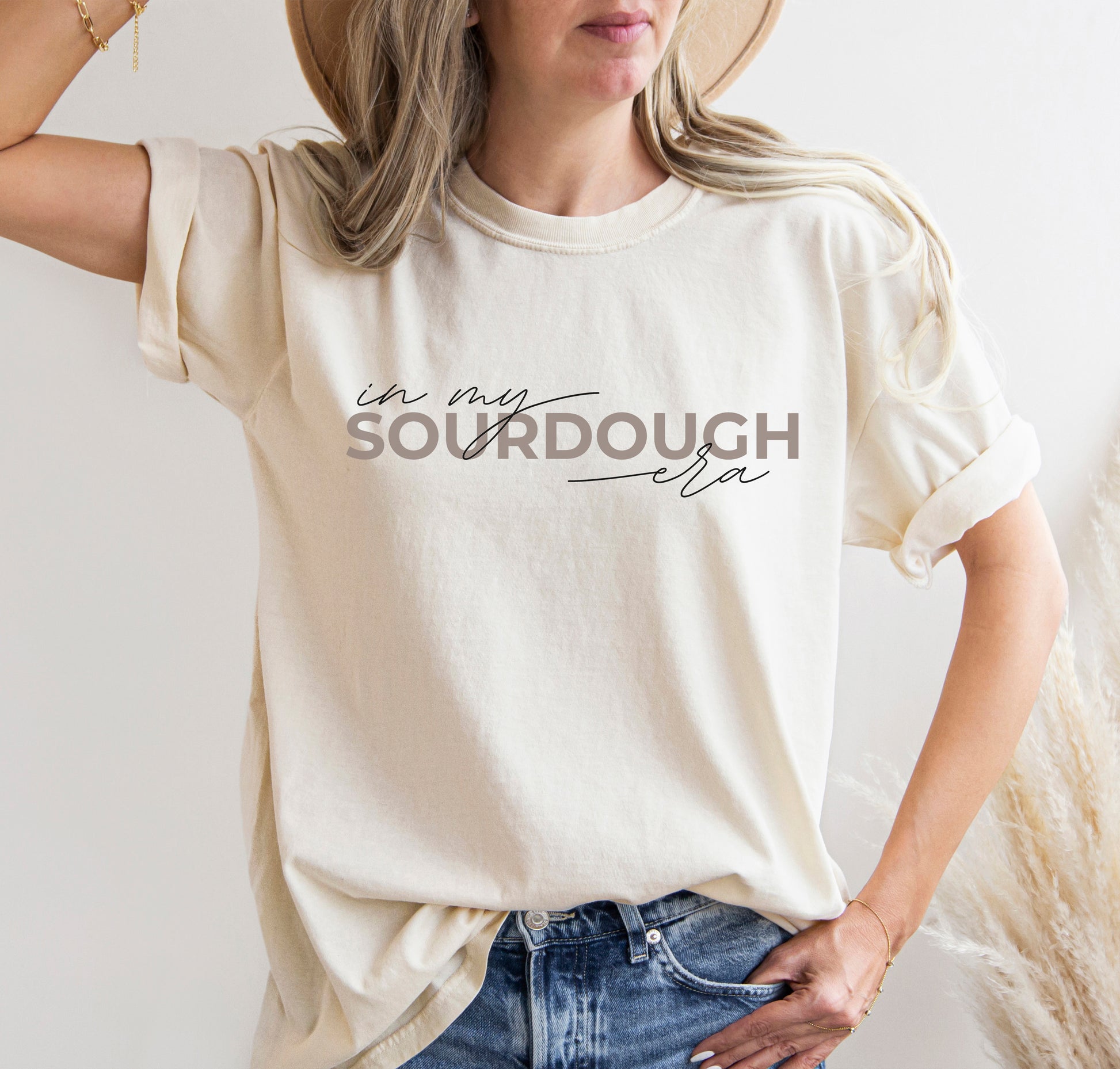 In My Sourdough Era Unisex Garment-Dyed T-shirt - Amazing Faith Designs