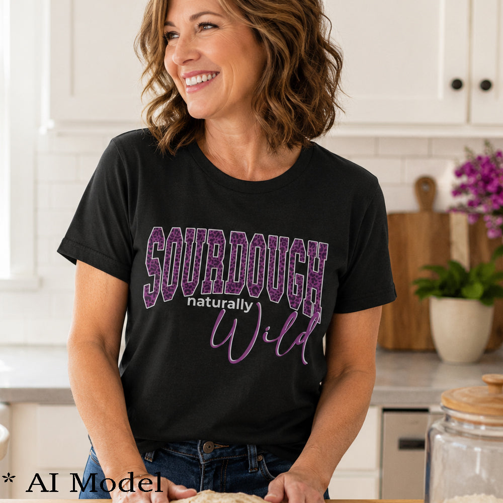 Purple Sourdough Naturally Wild T-Shirt