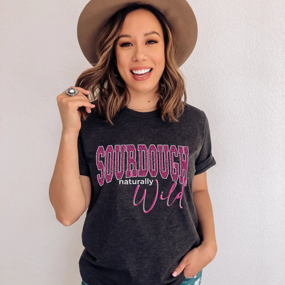 Sourdough Naturally Wild T-Shirt - Amazing Faith Designs