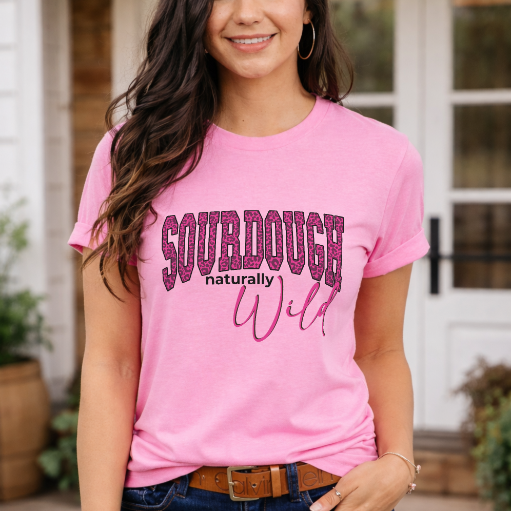 Sourdough Naturally Wild T-Shirt - Amazing Faith Designs