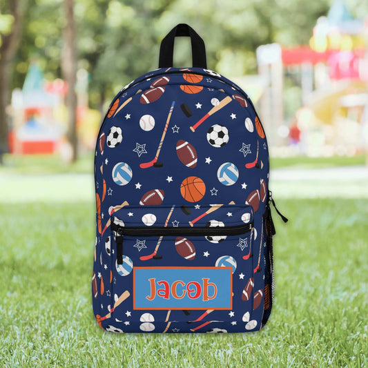 Sports Personalized Backpack - Amazing Faith Designs