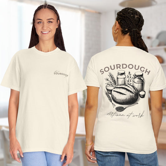 That Sourdough Gal Artisan Unisex Garment-Dyed T-shirt - Amazing Faith Designs