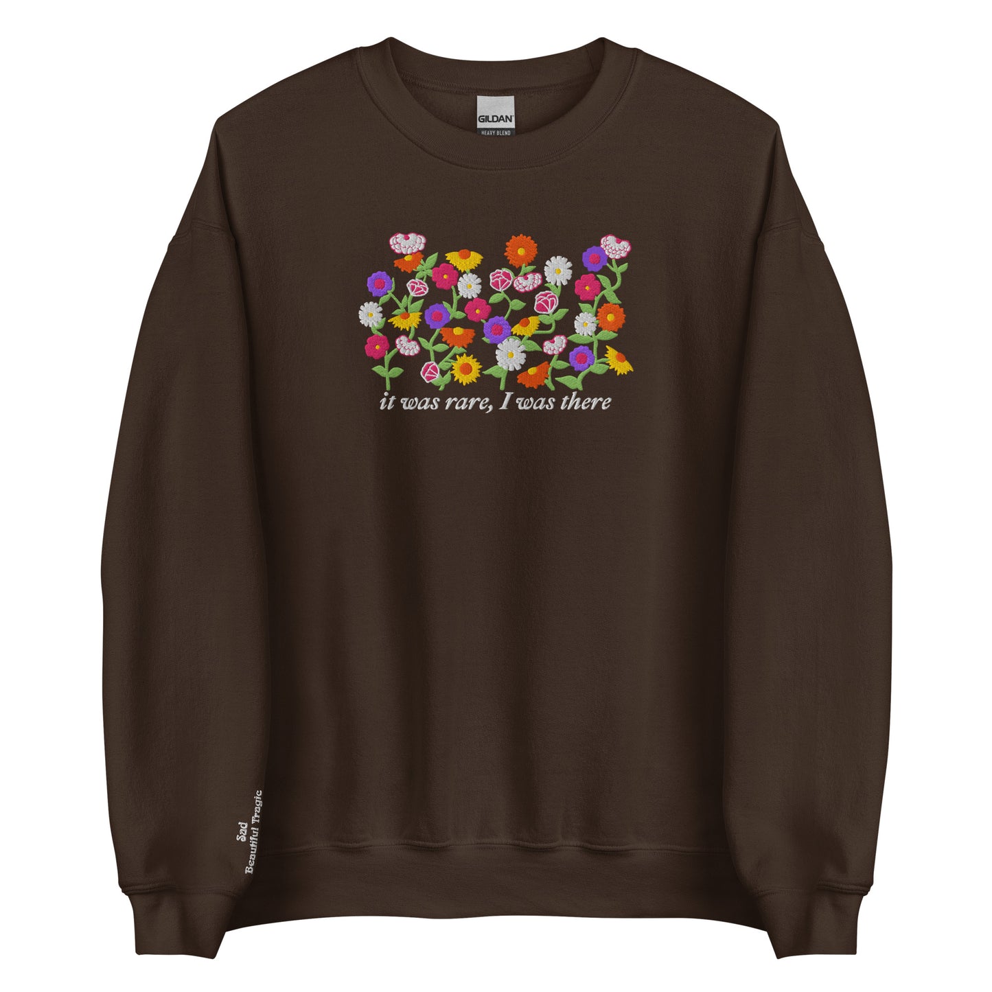 Flower Garden Concert Personalized Embroidered Sweatshirt - Amazing Faith Designs