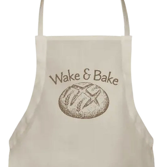 Wake and Bake Sourdough Baking Adjustable Apron - Amazing Faith Designs