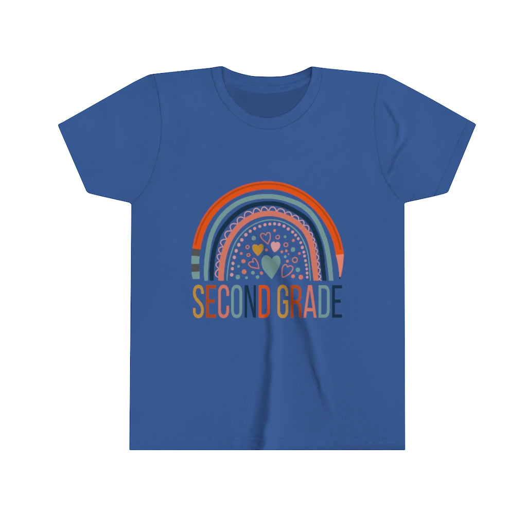 Back to School Rainbow Shirt, Kindergarten, First Grade, Second Grade, Third Grade, Fourth Grade, Fifth Grade - Amazing Faith Designs