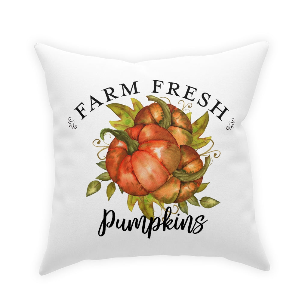 Fall Pumpkins Throw Pillow - Amazing Faith Designs