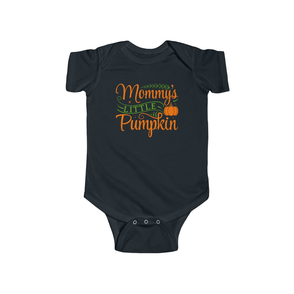 Mommy's Little Pumpkin Onesie, Fall Onesie, Autumn Onesie, First Halloween Onesie - Amazing Faith Designs