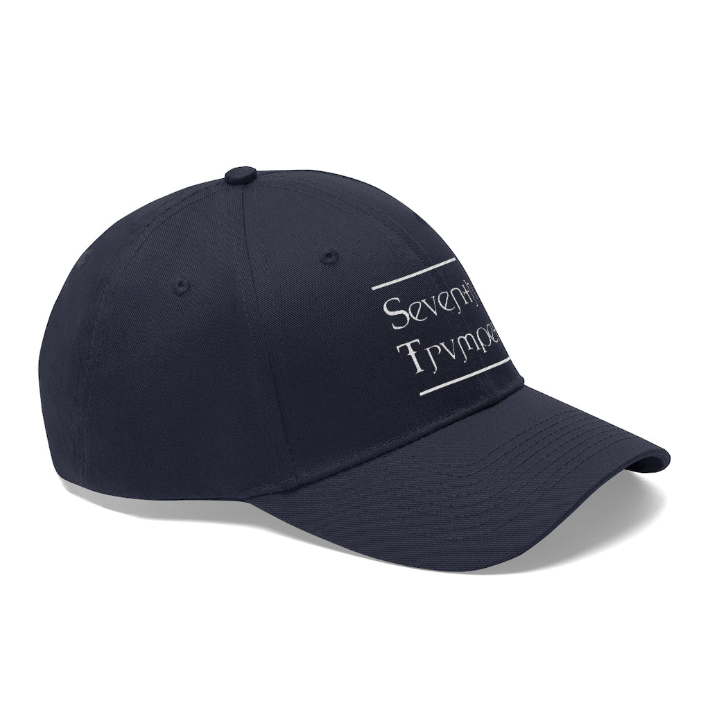 Seventh Trumpet Band Unisex Twill Hat, Band Logo hat - Amazing Faith Designs