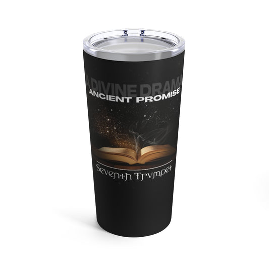 Seventh Trumpet Band, Ancient Promise Album Tumbler 20oz, Album Tumbler, Seventh Trumpet Travel Mug, Christian Gift Printify