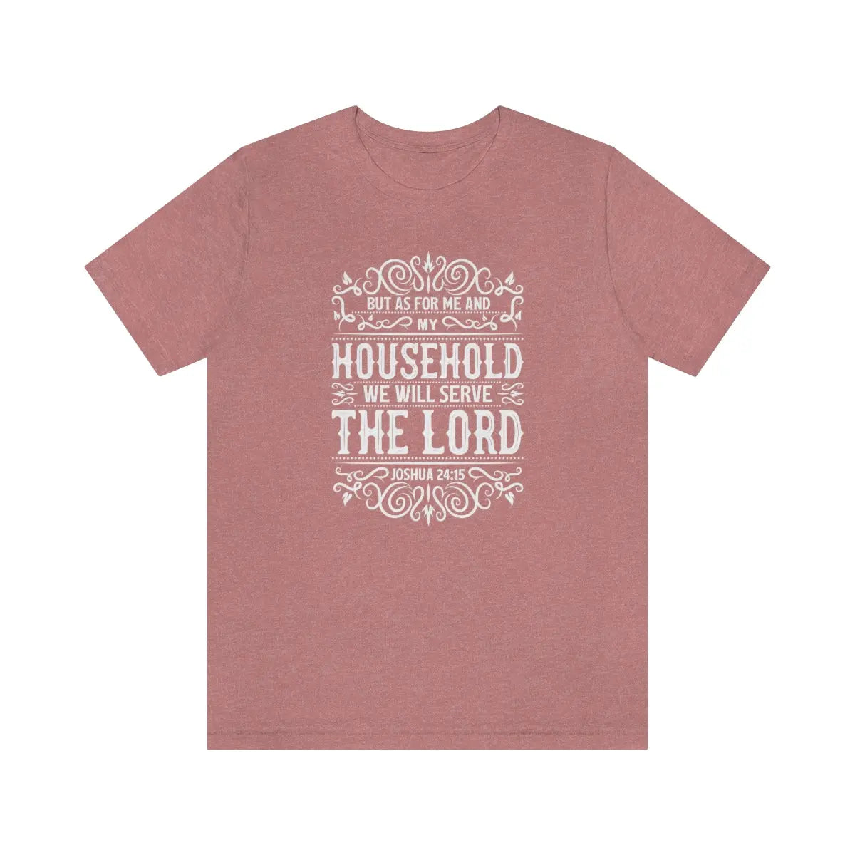 As For Me and My House Scripture T-shirt Printify