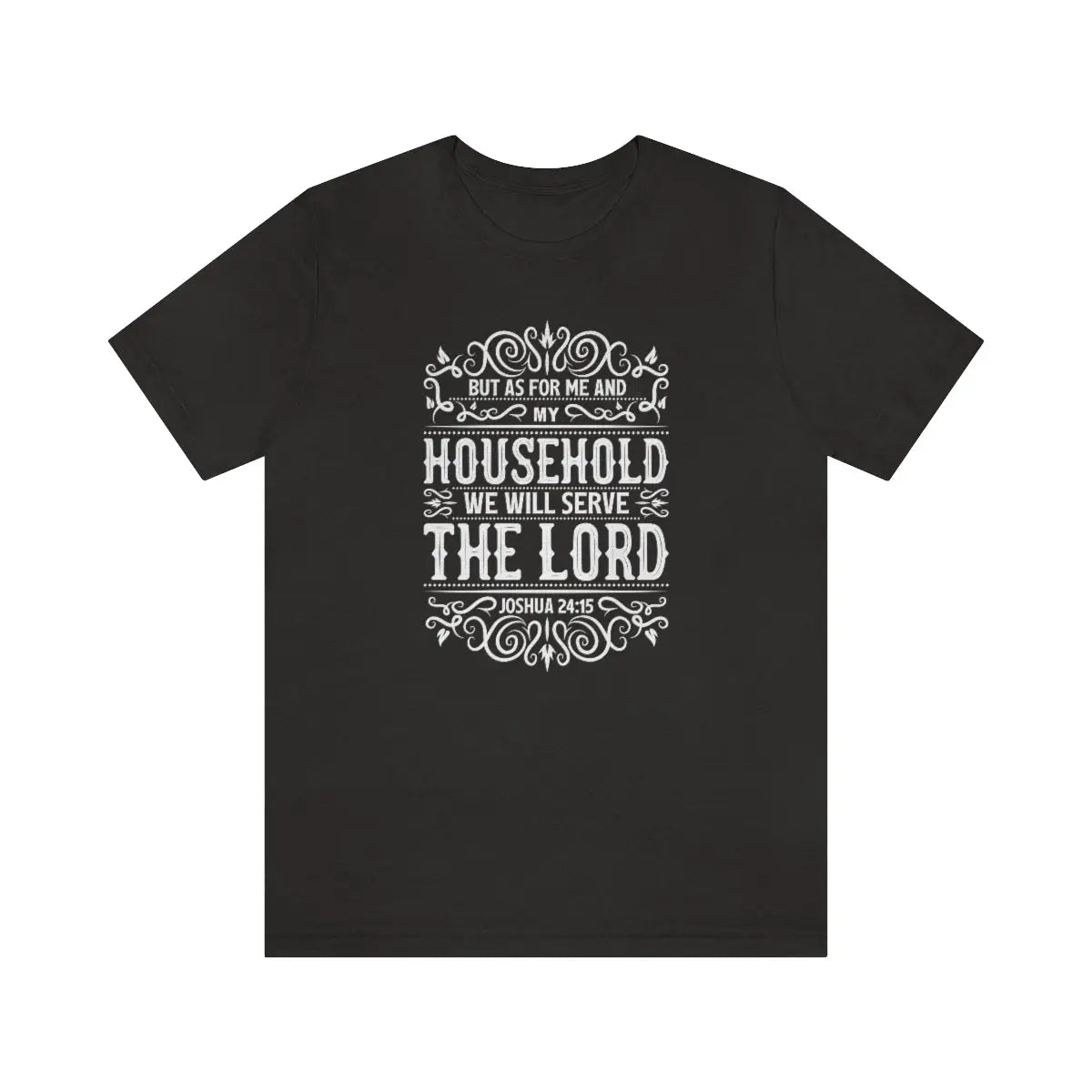 As For Me and My House Scripture T-shirt Printify