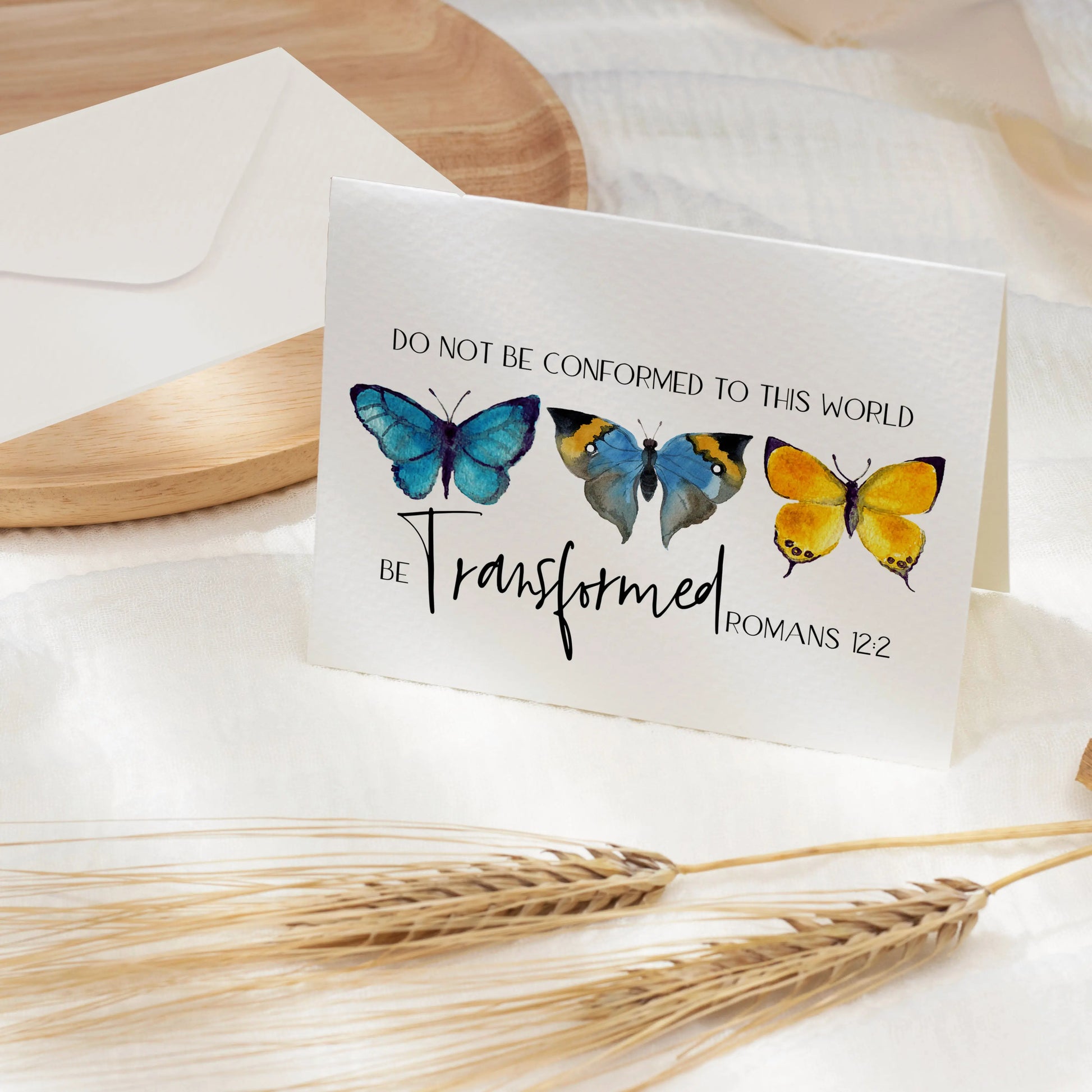 Be Transformed Butterflies Inspirational Cards Amazing Faith Designs