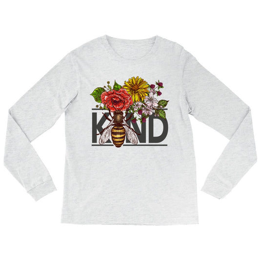 Bee Kind Long Sleeve Shirt Amazing Faith Designs