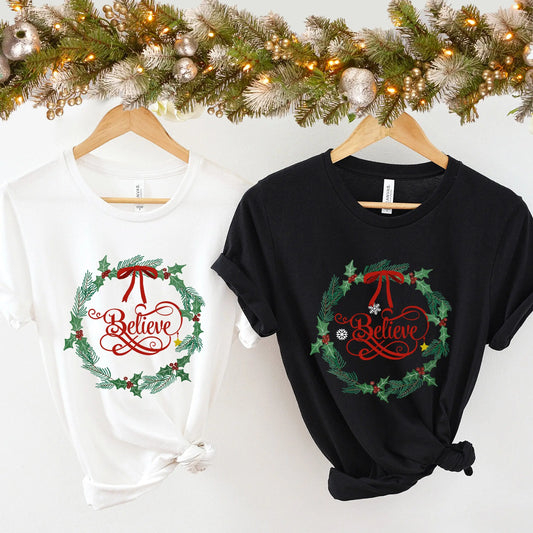 Believe Christmas T-Shirt SPOD